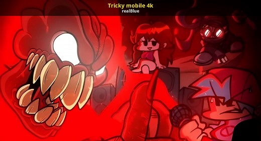 Tricky mobile 4k Mod for Friday Night Funkin' | FNF Mods