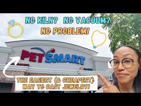 Easy Step by Step Cuttlefish Casting Silver Jewelry for Beginners; No Kiln Burnout Or Vacuum Needed!