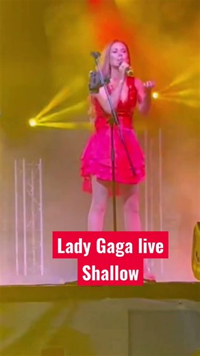 Lady Gaga live - shallow - my concert in Sicily Italy summer 2026 #ladygaga #ladygagacover