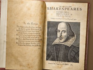 It’s Shakespeare Day! April 23 is the day Shakespeare died in 1616 and is also thought to have been his birthday in 1564. To celebrate the Bard, six of the Library’s unique copies of William Shakespeare’s First Folio are now on view in #NYPLTreasures—just in time for the 400th anniversary of its publication this year. Only 235 remain in the entire world! The First Folio is among the most important books in the history of English literature, and remaining copies saved some of his major works from