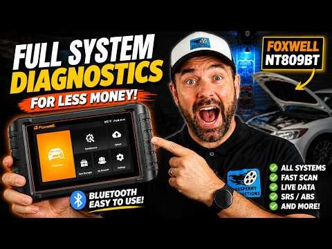 Foxwell NT809BT | Full System Diagnostic Tool That Doesn't Break the Bank!