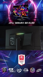 Master your game with MSI and experience the MPG 322URX QD-OLED! This 32" 4K monitor with 240Hz refresh rate and 0.03ms GTG speed brings Quantum Dot clarity to every frame. See more: msi.gm/322URX-QDOLED | MSI Gaming | Facebook