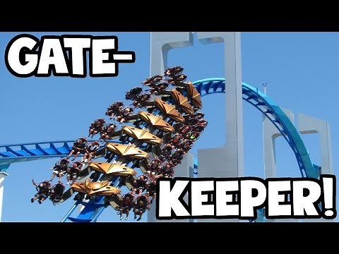 Gatekeeper Roller Coaster POV ride! Cedar Point