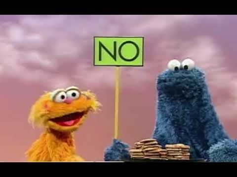 Cookie Monster says No!