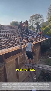 They Built This Roof the Hardest Way Possible #MountainLife #RealWork #ConstructionSkills #Teamwork #HumanIngenuity | Expo Studio | Facebook
