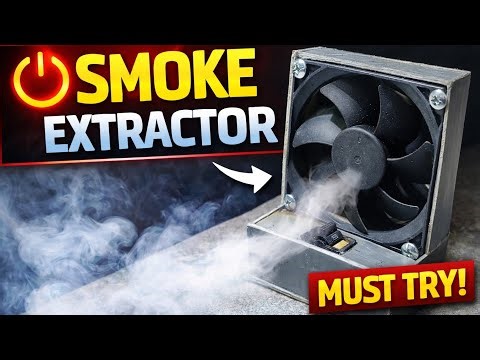 Stop Breathing Smoke! 😷 DIY Extractor Fan