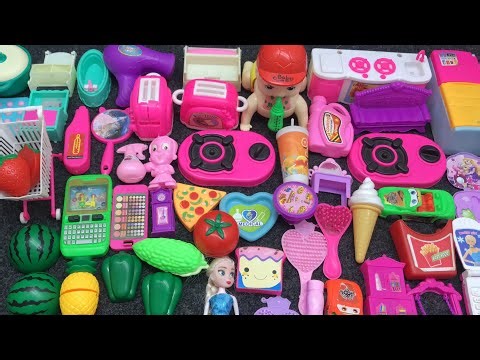 6:56 Minutes Satisfying Hello Kitty Toy Unboxing 💖 | Cute Mini Kitchen Set ASMR