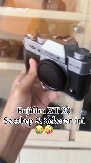Fujifilm X-T20 — kecil, ringan, tapi hasilnya bikin nagih. Cocok buat yang pengen upgrade tanpa ribet 📸🔥 #fujifilm #xt20 #kameramurah #jualkamera