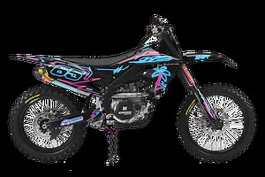 Bike Binderz L Track Dirt Bike Kit Black