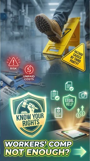 ⚠️ Slip & Fall at Work? Why Workers’ Comp Might Not Be Enough
