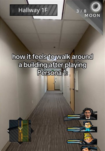 Experiencing First-Person POV in Persona Games