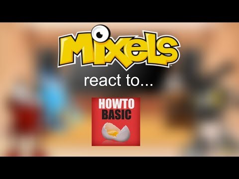 Mixels Reacts to HowToBasic (Part 1) | Cartoon Network