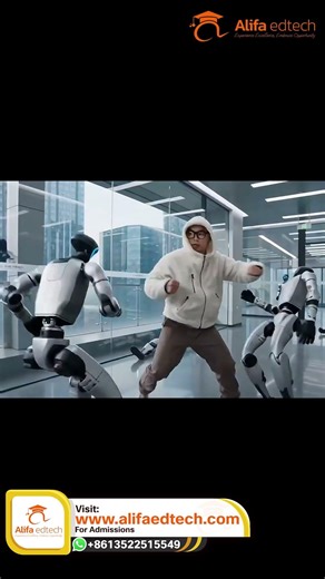 Futuristic Corridor Fight Scene | Hoodie Fighter vs AI Robots