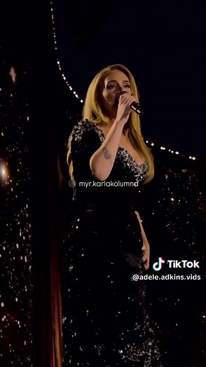 Love in the Dark Adele Live Performance in Munich Residency
