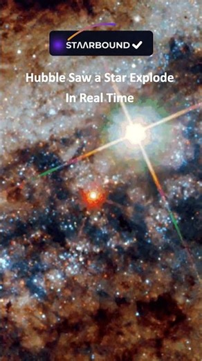 When Hubble Space Telescope Watched a Star Die Before Our Eyes #astronomy #nasa #spacefacts