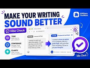 How Vibe Check Instantly Improves Weak Writing Inside Your Browser