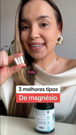 Os 3 melhores tipos de magnésio, para que serve cada um deles e como tomar?😱