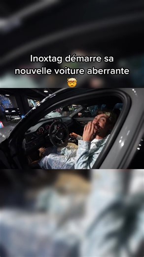 Découverte de la nouvelle voiture personnalisée par Inoxtag