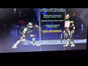 Tmnt dvd menu (2007)
