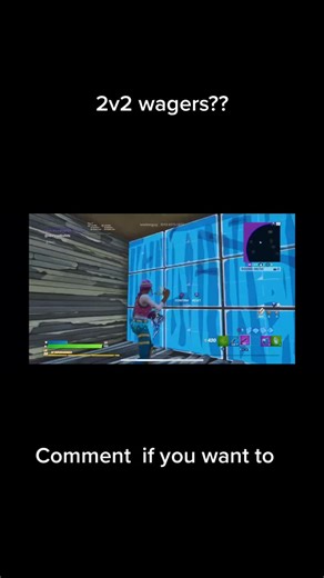 Anybody? #fyp #foryou #4u #fortnite #console #clan #2v2 #wager