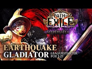 POP EVERY PACK with bleed explosions!! - Earthquake Gladiator Leaguestarter [PoE 3.27]