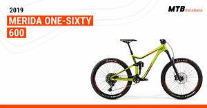2019 Merida ONE-SIXTY 600 - Specs, Reviews, Images - Mountain Bike Database