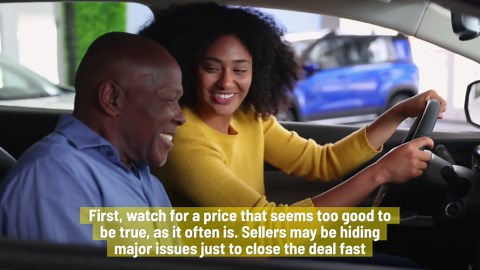 Red flags to look out for when buying a used car