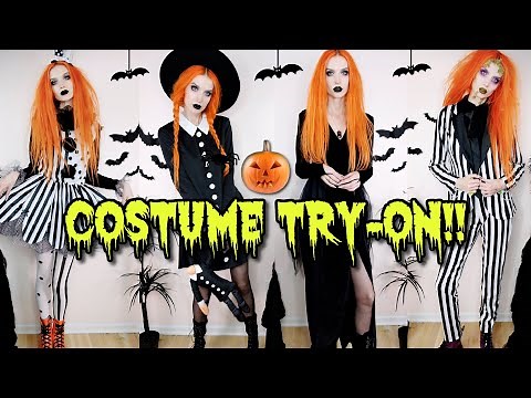 Halloween Costume Try-On!!