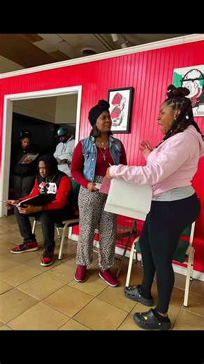 “The official (Table Read) and the 1st few rehearsals for “Wake Up” the stage play 🎬🎭