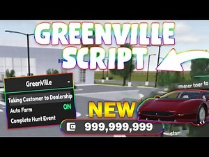 *NEW* Greenville Script (PASTEBIN 2025) (AUTOFARM, MONEY FARM, 110K IN 10 MINUTES)