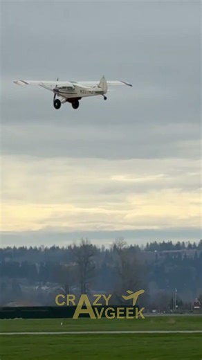 STOL Cub Taking off from Harvey Field | #plane #takeoff #planespotting #pipercub #aviation #avgeeks