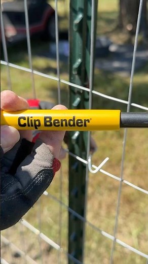 Great tool to make T-Post fence setup EASY! #homesteading #tools #toolreview #farmtools #diytools