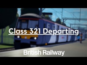 Class 321 departs Mill Bridge │ Roblox British Railway