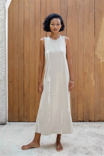 SU BY HAND TARA Dress | Hand Tie-Dyed TENCEL™ | Design Orchard
