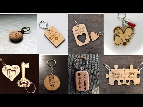 Wood keychains! scrap wooden arts!!!