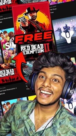 Atom Guy on Instagram: "RDR 2 ഇനി Free ആയിട്ട് കളിക്കാം! 😱🔥 Epic games Epic games free games Epic games red dead Redemption 2 Epic games rdr 2 Red dead Redemption 2 Free games #reels #rdr2 #epicgames"