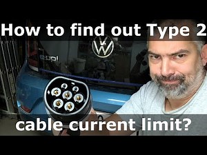 What is the Type 2 cable maximum current ?