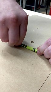 Melting the @crayola Crayons into the pocket of the #TTkidsArtTable for his daughter's playroom using a heat gun. Matt first put down a layer of @minwaxusa Polycrylic to help seal the plywood, then cut all of the Crayons and laid them out to be melted. - - - - - - - #TeamTOOLSTODAY - - - - - - - Another layer of Polycrylic was added and a thin layer of @totalboat 2:1 epoxy was applied to help keep the crayons from melting during the deeper pour. Using the Polycrylic made a huge difference and we