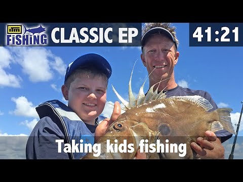 Kids fishing