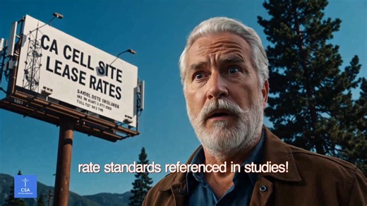 For California landlords nearing or planning retirement, an optimized cell site lease can function like another well-bought rental unit—if it’s priced correctly. The problem is that carriers almost never open with the state-referenced rent levels they know your location could justify. Protect your long-term income stream and get an independent review from Cell Site Appraiser (CSA) with a FREE LEASE ANALYSIS at (213) 986-7620 | Cell Site Appraiser
