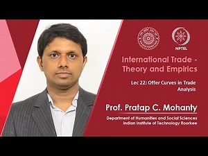 Lec 22: Offer Curves in Trade Analysis