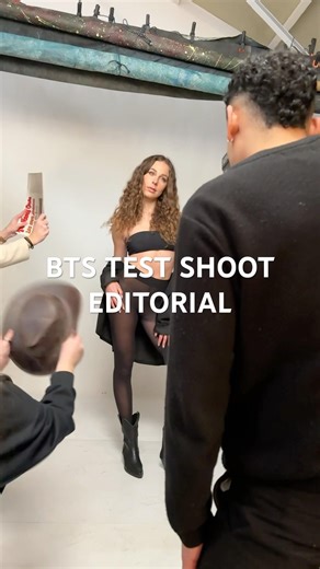 BTS EDITORIAL SHOOT #photography #fashionphotography #bts #model