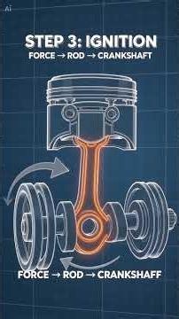 How a Combustion Engine Actually Works #automotive #engineering