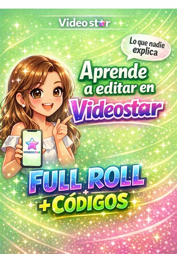 Parte 1| NO FLOP| Aquí te enseño el FULL ROLL completo en Videostar los códigos que nadie explica 👀💚 Si llegaste hasta aquí es porque de verdad quieres aprender a editar bien 😌🔥 Guarda este video porque lo vas a necesitar más de una vez ✨ #videostar #tutoriales #helpsfps #noflop #codigos