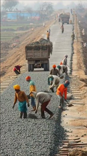 “The Daily Journey: Life of Hardworking Laborers”