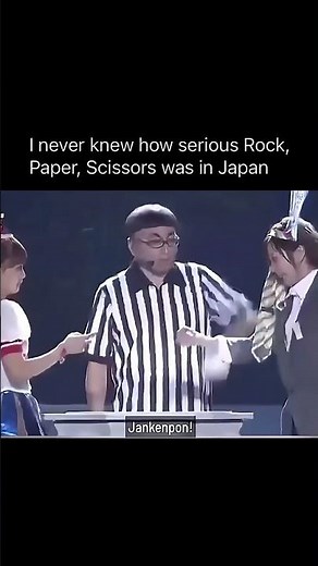 I never knew how serious Rock, Paper, Scissors was in Japan