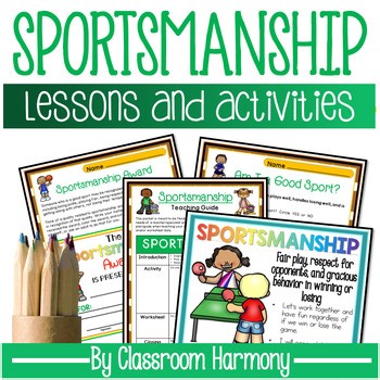 Sportsmanship Lessons & Activities | Good Sport Behavior for PE & Character Ed
