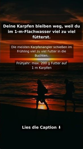 Du schießt deine Frühjahrs-Karpfenplätze gnadenlos tot