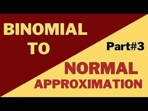 Normal Distribution as an Approximation to Binomial Distribution | S1 | As Level