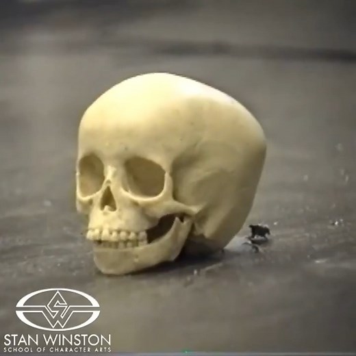 It's not easy to crush a skull with a Terminator's leg. Stan Winston Studio members test the skull crash for the opening scene of James Cameron's 2nd Terminator movie. #terminator #terminator2 #jamescameron #stanwinstonstudio #practicaleffects | Stan Winston School of Character Arts